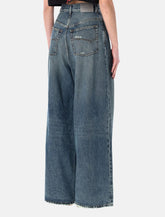 Balenciaga super high waist wide jeans - | Spazio Pritelli