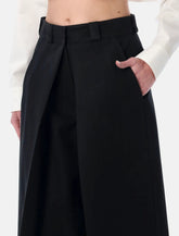Balenciaga black high-waisted wide-leg pants - | Spazio Pritelli
