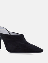 Balenciaga Duchesse suede mules - | Spazio Pritelli