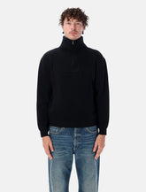 Saint Laurent half-zip wool sweater - | Spazio Pritelli
