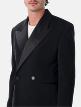 Saint Laurent grain de poudre tuxedo jacket - | Spazio Pritelli