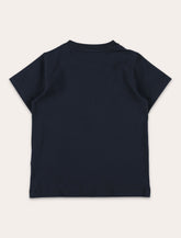 Moncler boy's stretch cotton logo T-shirt - | Spazio Pritelli