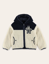 Reversible Teddy and nylon zip-up hoodie Moncler Grenoble kids - | Spazio Pritelli