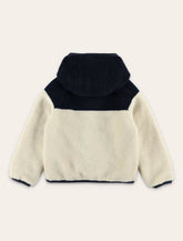 Reversible Teddy and nylon zip-up hoodie Moncler Grenoble kids - | Spazio Pritelli