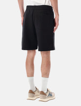 Moncler cotton sweat shorts - | Spazio Pritelli