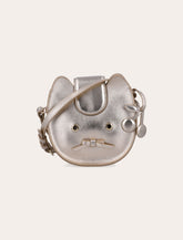 Bonpoint Jura metallic leather bag with adjustable strap - | Spazio Pritelli