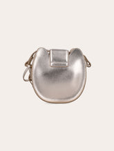 Bonpoint Jura metallic leather bag with adjustable strap - | Spazio Pritelli