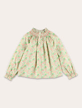 Bonpoint Pétale girls’ blouse in liberty fabric - | Spazio Pritelli