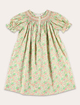Bonpoint Jarah smocked liberty floral girl's dress - | Spazio Pritelli
