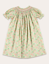 Bonpoint Jarah smocked liberty floral girl's dress - | Spazio Pritelli