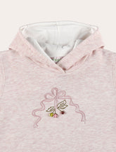 Bonpoint Tita Girls’ Embroidered Hoodie with Pearls - | Spazio Pritelli