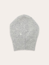 Bonpoint Kids heather grey cashmere balaclava - | Spazio Pritelli