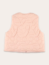 Bonpoint Jilian quilted pink vest - | Spazio Pritelli