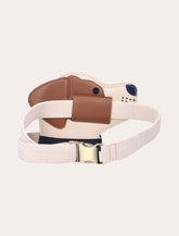 Bonpoint Jaguar leather dog head pouch belt - | Spazio Pritelli