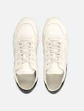 Women’s Minimal Sneak Rick Owens Leather Sneakers - | Spazio Pritelli