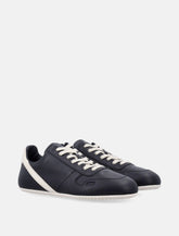 Women’s Minimal Sneak Rick Owens Leather Sneakers - | Spazio Pritelli