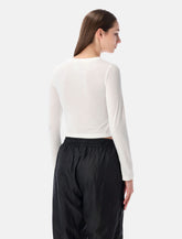 PUMA x ROSÉ white long-sleeve t-shirt -  | Spazio Pritelli