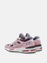 Sneakers Rosa 991v2 Made in UK - | Spazio Pritelli