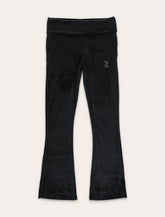 Pantaloni in velluto da bambina con logo strass Juicy Couture -  | Spazio Pritelli