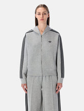 Adidas Originals 3-Stripes full-zip hoodie - | Spazio Pritelli