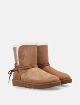 UGG Classic Bailey Tie Sheepskin Boots - | Spazio Pritelli