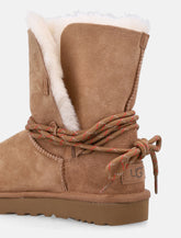 UGG Classic Bailey Tie Sheepskin Boots - | Spazio Pritelli