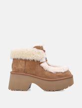 UGG Classic Esmee Lace Up Suede Boots - | Spazio Pritelli