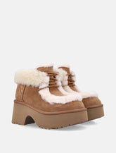 UGG Classic Esmee Lace Up Suede Boots - | Spazio Pritelli