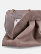 THEMOIRè Tia Vegan Suede Shoulder Bag - | Spazio Pritelli