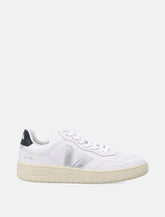 Veja V-90 white and silver leather sneakers - | Spazio Pritelli