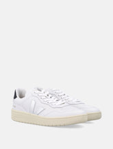 Veja V-90 white and silver leather sneakers - | Spazio Pritelli