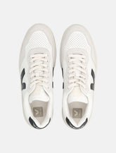 Veja V-90 white and black leather sneakers - | Spazio Pritelli
