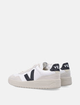 Veja V-90 white and black leather sneakers - | Spazio Pritelli