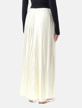 Nike Sportswear satin pleated mid-rise track pants - | Spazio Pritelli