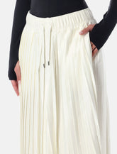 Nike Sportswear satin pleated mid-rise track pants - | Spazio Pritelli