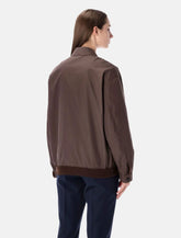 Miu Miu Panama cotton blouson jacket - | Spazio Pritelli
