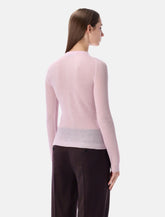Cardigan Miu Miu in cashmere con motivo traforato - | Spazio Pritelli