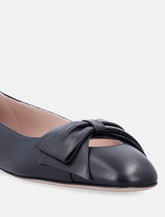 Valentino Garavani Bowow Kidskin Ballerinas - | Spazio Pritelli