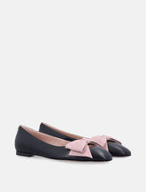 Valentino Garavani Bowow Kidskin Ballerinas - | Spazio Pritelli