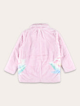Stella McCartney Kids Swan faux fur jacket - | Spazio Pritelli