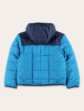 The North Face Shasta reversible blue hooded jacket - | Spazio Pritelli