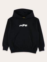 Black hoodie with Off-White Kids logo - | Spazio Pritelli