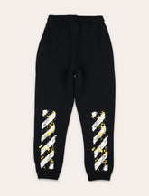 Off-White Kids Black Logo Jogging Pants - | Spazio Pritelli
