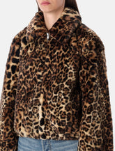 Levi’s Elle leopard faux shearling sherpa jacket - | Spazio Pritelli
