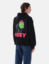 Obey World in Flames Premium Hoodie - | Spazio Pritelli