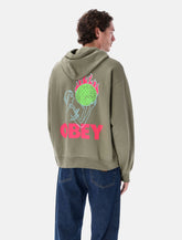Obey World in Flames Premium Hoodie - | Spazio Pritelli