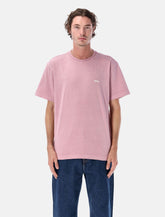 Obey Lowercase Pigment Dyed Cotton T-Shirt - | Spazio Pritelli