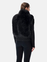 Goldbergh Dahlia reversible faux fur bodywarmer - | Spazio Pritelli