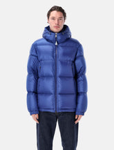 Moncler Rivau shiny nylon down jacket - | Spazio Pritelli