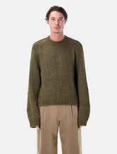 Our Legacy True roundneck wool and silk sweater - | Spazio Pritelli